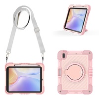Entrepôt éducatif chinois 360 °   Étui de tablette antichoc, anti-poussière et rotatif pour iPad 11e génération, iPad 10e génération, 11 pouces