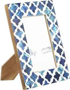 Personnalisé Belle qualité artisanale belle os en bois et incrustation de résine cadre photo pour la décoration de l'Inde. - Product Image 2