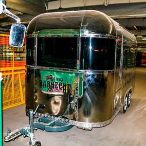 Prix d'usine, remorque alimentaire électrique personnalisée, de luxe et tendance, camion-restaurant mobile pour gaufres, crêpes, pancakes et snacks sucrés de rue - Product Image 1