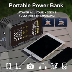 Avviatore per Auto da 2000A con Compressore d'Aria Avviatore di <span class=keywords><strong>Batteria</strong></span> Portatile con Pompa ad Aria e Gonfiagomme - Product Image 3
