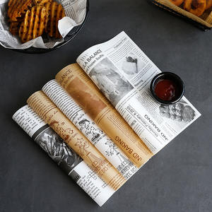 Haute qualité écologique compostable résistant à l'huile 100% recyclable <span class=keywords><strong>42</strong></span> g/m² brun emballage alimentaire emballage tissu papier sulfurisé - Product Image 1