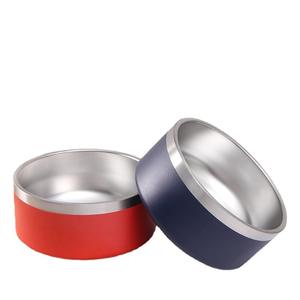 Mangkuk Anjing Stainless Steel Tahan Lama Ramah Lingkungan dengan Logo Laser Kustom dan Isolasi Vakum untuk Perjalanan Luar Ruangan - Product Image 3