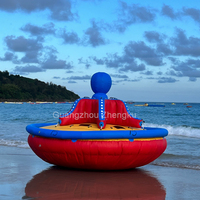 Haut de gamme flottant fou remorquable eau poulpe remorquage bateau tube eau rotative spinner à vendre