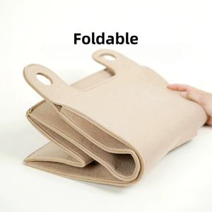 Cama plegable de fieltro para gatos Casa de gatos de mano Túnel plegable para gatos Cama cerrada - Product Image 6