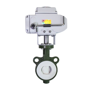Actuador Motorizado de Hierro Fundido PN16 de 4 Pulgadas con Recubrimiento Completo de PTFE para Control de Agua - Product Image 4