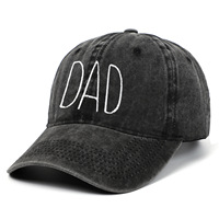 Gorra de Béisbol Vintage con Bordado DAD, Ajustable, de Algodón Lavado, para Hombre y Mujer, Casual, Protección Solar, Regalo para el Día del Padre