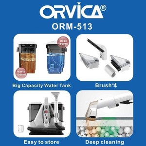 Orvica Portable Carpet Cleaner 1350W 5 In 1 Wet Dry Vacuum With Mite Removal <b>Brush</b> For Home <b>Pet</b> Hair Cleaning - Product Image 5