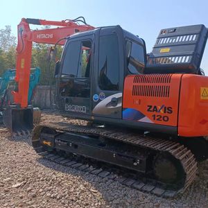 Excavatrice hydraulique sur chenilles d'occasion Hitachi ZX120 de 12 tonnes en excellent état de fonctionnement, à vendre. - Product Image 2