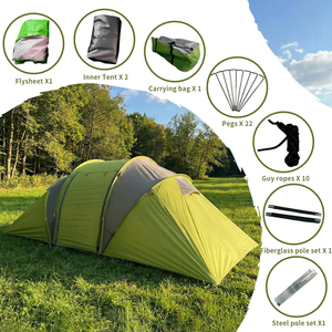Tenda da <span class=keywords><strong>Campeggio</strong></span> HOSA di Alta Qualità, Grande e Leggera, in Poliestere Impermeabile, per Famiglie, Montagna e Foresta - Product Image 4