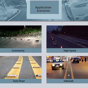 Лидер продаж, гибкие высококачественные дорожные отражатели 100 мм, дорожные отражатели - Product Image 6