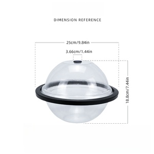 Vente en gros Nouveauté 2025 : Grand moule à glace sphérique de 25 cm pour bain, cube rafraîchissant pour baignoire de 3 litres - Product Image 5