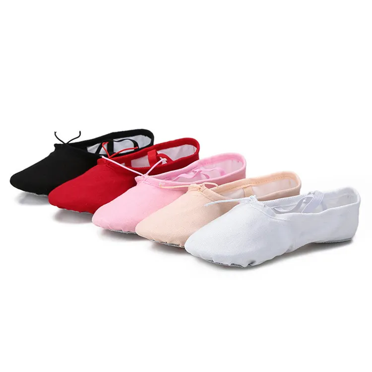 Baskets de danse en toile respirante, chaussures de Ballet pour adultes, pour filles, nouvelle collection OEM, prix de gros