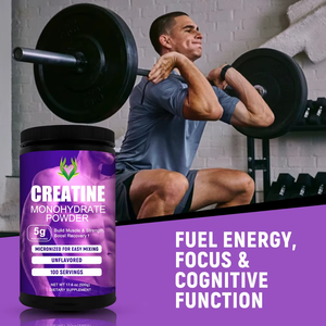 Hot Selling High Quality Creatine Monohydrate Powder Dietary <b>Supplement</b> Support Cognitive Function and Promote Energy Level - Product Image 4