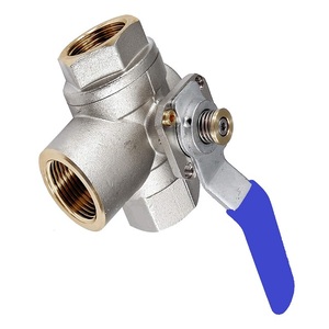 Válvula de Bola de 3 Vías de Acero Inoxidable 304 con Rosca Hembra, de Alta Calidad y Superventas - Product Image 2