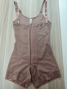 Langqin女性用ボディシェイパーボディスーツおなかコントロール4列フックシェパーウェア術後圧迫オープンクロッチ通気性 - Product Image 6