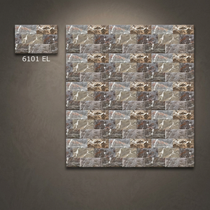 Carreaux muraux émaillés en céramique de qualité supérieure Prix le plus bas 25x37.5 Finition mate 250x375 Conception d'élévation 10x15 Fabricant indien - Product Image 4
