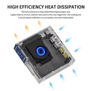 FIREBAT มินิพีซี N95/N150/N100 CPU 8GB 16GB RAM 128GB 256GB 512GB SSD มินิพีซี 4 คอร์ WiFi5 BT4.2 คอมพิวเตอร์พร้อมหน้าจอ S1 Alder Lak - Product Image 2