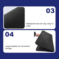 Tapis pour animaux de compagnie en PVC/EVA moderne de haute qualité en gros, facile à nettoyer et imperméable pour chats et chiens, fabriqué en caoutchouc de silicone