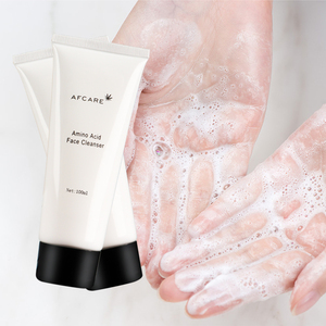 Espuma de lavado <span class=keywords><strong>facial</strong></span> <span class=keywords><strong>coreana</strong></span> sin crueldad <span class=keywords><strong>Limpieza</strong></span> profunda e hidratante y aminoácido y limpiador <span class=keywords><strong>facial</strong></span> de aloe vera a granel - Product Image 4