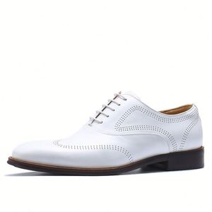 New Low Top Leather Shoes With Pointed <b>Toes</b> Formal Men's Casual Wedding Business Formal Shoes - Product Image 4
