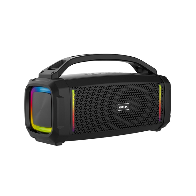 New Design Wireless Waterproof IPX5 Portable Party Soundbox With Colorful RGB Lights Bluetooth Speaker