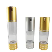 Bottiglia per pompa Airless trasparente in alluminio-plastica bottiglia per pompa Airless in alluminio bottiglia per pompa Airless in alluminio