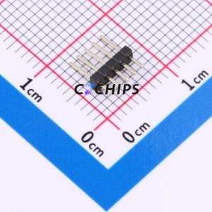 HX PZ1.27-1x5P ZZ Pin Header Through hole Component (THT),P=1.27mm Connector 1x5P 1.27mm Pin Header Through Hole - Product Image 1