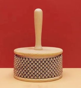 <span class=keywords><strong>Instrumento</strong></span> de percusión Orff, caja <span class=keywords><strong>Musical</strong></span>, accesorios para instrumentos de juguete, <span class=keywords><strong>Cabasa</strong></span> de madera para niños - Product Image 6