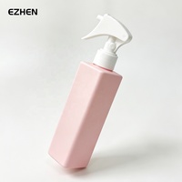 Flacon de soin capillaire personnalisé, flacon de soin de la peau en plastique verrouillable et étanche, flacon pulvérisateur à brume fine continue carré pour les soins des animaux de compagnie