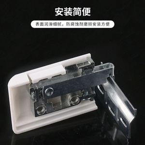 Cabinet Hanging <b>Brackets</b> Alloy Adjustable Wall Mount <b>White</b> Detachable Furniture Hardware - Product Image 4