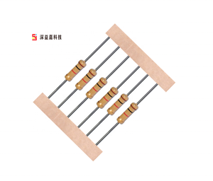 1/<span class=keywords><strong>2Watt</strong></span> 1/4watt 1ws 100R 100e 1K ohm ul chứng nhận thông qua điện trở phim Carbon - Product Image 3