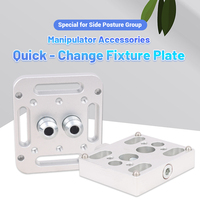 Accessoire pour robot industriel CNC 3240 Pince manuelle pour vérin pneumatique Installation facile Support push-pull pour pince