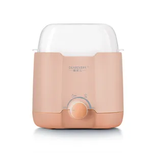 Mother Helper Nice Beautiful Portable Custom Logo Food Milk Warmer Double Baby Bottle Warmer With Sterilizer