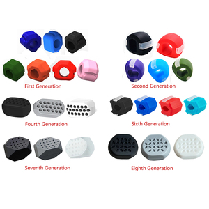 Wholesale Silicone Resistance Levels Jaw <strong>Exerciser</strong> Ball <strong>Facial</strong> Muscle Jawline Exercise for Men - Product Image 6