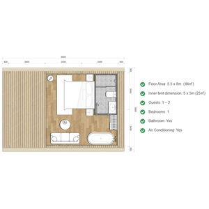 <span class=keywords><strong>Chalet</strong></span> de luxe en plein air désert africain <span class=keywords><strong>camping</strong></span> glamping toile Safari Resort hôtel <span class=keywords><strong>tente</strong></span> maison avec salle de bain - Product Image 4