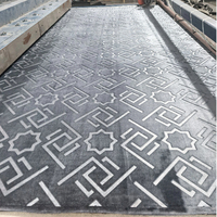 Customized Rugs 4M Width Flooring Carpet Mink Embossed Carpet