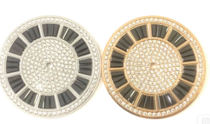 Esfera de <span class=keywords><strong>Reloj</strong></span> de Lujo con Logotipo Personalizado, Completamente Decorada con Diamantes, Esfera Completamente Pavé con Detalles Baguette, Accesorios de Relojes de Alta Calidad - Product Image 3