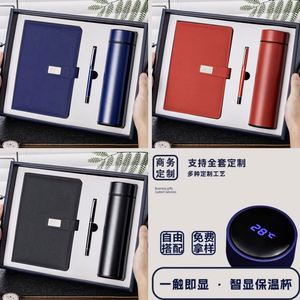 Coffret Cadeau Haut de Gamme pour Ordinateur Portable : Clé USB 16 Go, Bouteille d'Eau 500 ml, Parapluie, Logo Personnalisable A5, Cuir PU, Couture Filée – En Stock - Product Image 4
