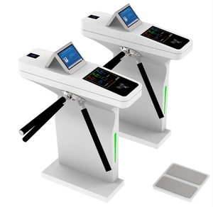ประตูหมุนแบบ Flap Turnstile สำหรับทางเข้าโรงงาน ราคาดี ประตูรั้วกั้นอัตโนมัติ ระบบควบคุมการเข้าออก ESD - Product Image 1