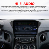 Penhui untuk Hyundai Genesis Rohens Coupe 2012 16+512GB Crystal Sound 850 Android 14 Radio Mobil DVD Player Layar Multimedia