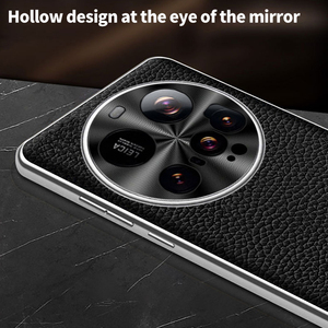 Litchi Funda móvil con diseño de patrón de cuero genuino para <span class=keywords><strong>Xiaomi</strong></span> 12S Ultra Business Style Phone Case para <span class=keywords><strong>Xiaomi</strong></span> 15 14 13 Ultra - Product Image 5