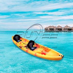 Kayaks de pesca de buena venta Kayaks pequeños <span class=keywords><strong>Kayak</strong></span> de plástico para 2 personas Sentarse en la parte superior Barco de pesca - Product Image 3