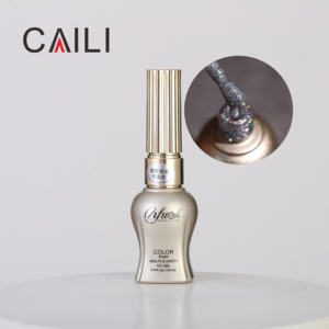 Caili 12 colores láser brillo reflectante Gel polaco estrella brillante holográfico UV Gel para DIY Nail Art Salon - Product Image 1