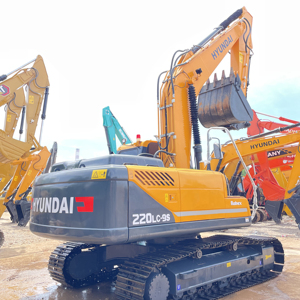 รถขุดฮุนได 220lc-9s 210w-9 สภาพใหม่ 90% ผลิตในเกาหลี คุณภาพสูง รุ่นฮุนได 220 220-7 220-9 210w 210w-7 ราคาดี มีขาย - Product Image 1