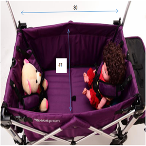JXB-<span class=keywords><strong>sombrilla</strong></span> portátil con armazón dorado para coche, carrito de viaje para niños - Product Image 4