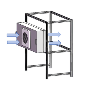 Phòng thí nghiệm ngang laminar Flow Hood bàn làm việc HEPA lọc Air Flow Nội cho home & Farm sử dụng - Product Image 1