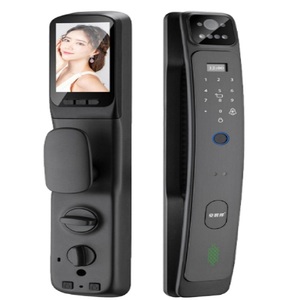 Tự động thông minh kỹ thuật số 3D mặt nhận dạng vân tay Keyless nhập an ninh thông minh khóa cửa nhôm cửa Wifi đám mây - Product Image 2