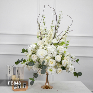 DKB Wholesale Wedding Decoration & Supplies <b>Artificial</b> Wedding Table Flower Centerpieces Decorative Flower Balls - Product Image 3