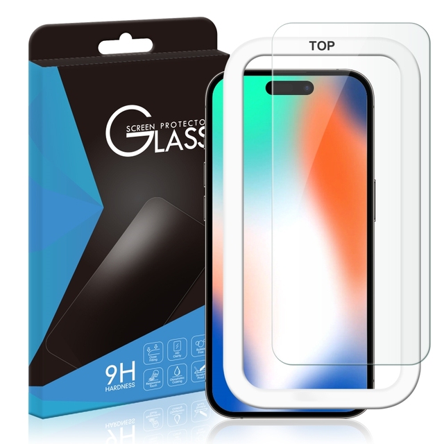 For iPhone 15 Ultra 15 Pro Max 15 15 Plus Gobelike Factory 2.5D 3D Clear Tempered Glass Screen Protector