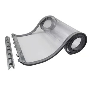 China Cheapest clear Soft Magnetic Door <strong>Pvc</strong> <strong>Strip</strong> <strong>Curtain</strong> - Product Image 1